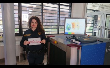 Policewomen from all over Bosnia and Herzegovina supported the #NisiSama movement