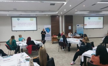 Policewomen from whole BiH at the Workshop on the role of policewomen in the process of reducing irregular migration